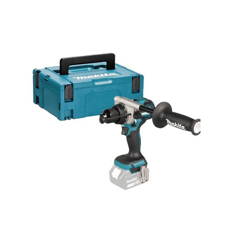 Perceuse visseuse à percussion MAKITA DHP482ZJ 18V 141Nm (vendu sans batterie)