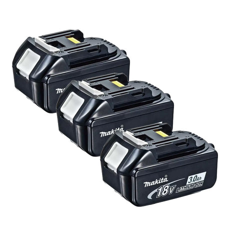 Perceuse visseuse Li-ion MAKITA DDF458RF3J  - 91 Nm +3 batteries 3,0Ah 18V en Makpac