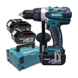 Perceuse visseuse Li-ion MAKITA DDF458RF3J  - 91 Nm +3 batteries 3,0Ah 18V en Makpac