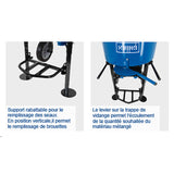 Malaxeur Mélangeur SCHEPPACH CCM130 - 1600W - 120L