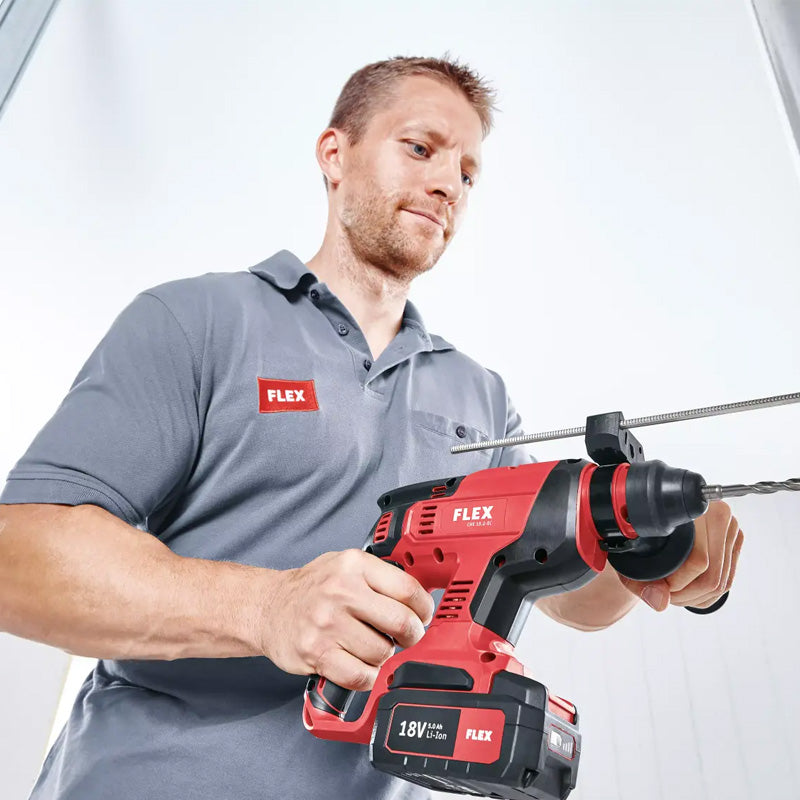 Marteau perforateur FLEX CHE 18.0-EC C SDS-plus 1,7J 18V (vendu sans batterie)
