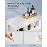 Armoire de salle de bain VASAGLE 60 x 30 x 80 cm