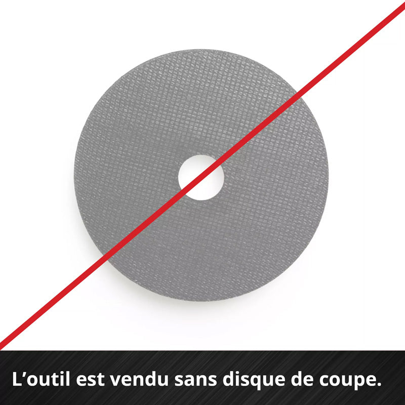Meuleuse d'angle sans fil Ø125 AXXIO 18/125 Q Einhell