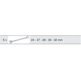 Module de clés mixtes ULTIMATE, 5 pièces  - KS TOOLS - 713.2015