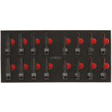 Module de douilles à chocs 1/2'', 16 pièces  - KS TOOLS - 713.1016