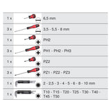 Module de vissage, 28 pièces  - KS TOOLS - 712.5028