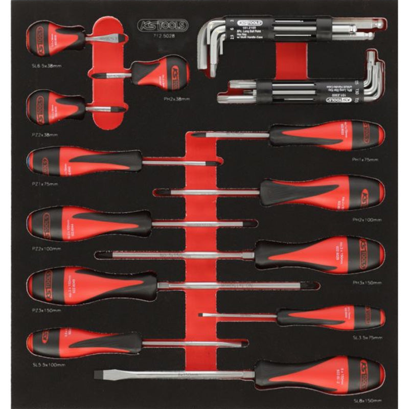 Module de vissage, 28 pièces  - KS TOOLS - 712.5028
