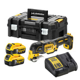 Multi-cutter 18V DEWALT DCS356P2-QW Brushless avec coffret, 2 batteries et 35 accessoires