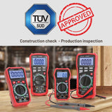 Multimètre numérique VELEMAN industriel antichoc à valeur efficace vraie - CAT III - 1000 V / CAT IV - 600V - 11 fonctions DVM040