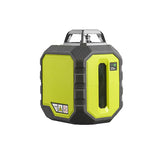 Laser 360° RYOBI RB360GLL vert portée 25 m - précision +/- 0,5 mm avec une pochette et 2 piles