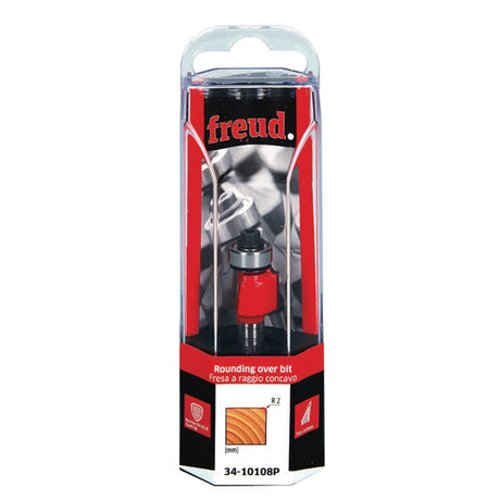 Fraise  pour arrondi convexe Bois FREUD 2 tranchants Queue 8 diam 16,7 mm hauteur totale 54,9 mm