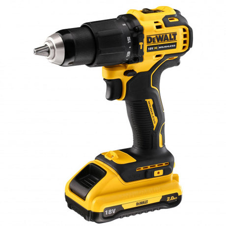 Perceuse-visseuse DEWALT DCD709D2T-QW Brushless avec coffret et 2 batteries 2,0 Ah
