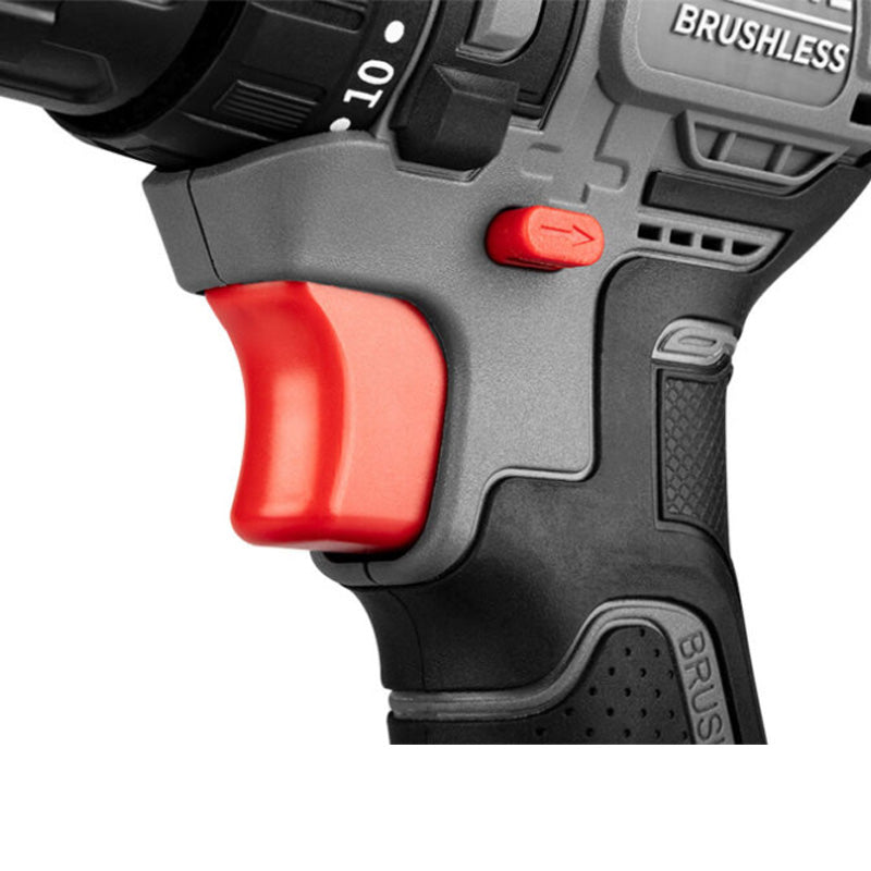 Perceuse-visseuse brushless 18V, mandrin 10mm, compacte, Energy+, sans batterie - GRAPHITE - 58ge139