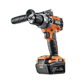 Perceuse-visseuse à percussion AEG 18V BRUSHLESS 65Nm avec  2x 5Ah + coffret
