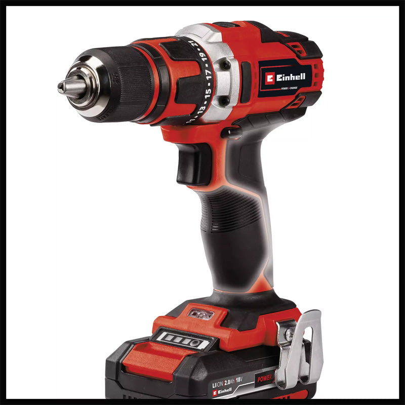 Perceuse-Visseuse sans fil 18V 2x 2,0 Ah TE-CD 18/40 Li +69 Einhell 4513934
