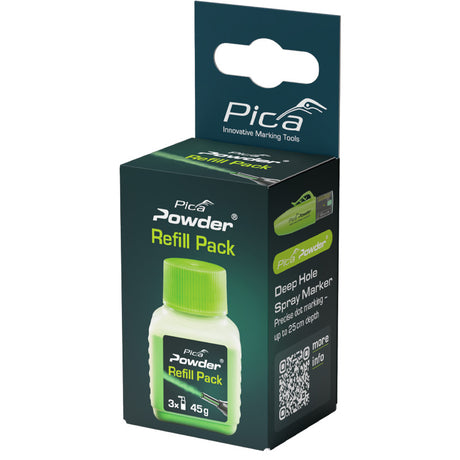 PICA POWDER POUDRE RECHARGE flacon permettant de recharger le Pica Powder jusqu'à 3 utilisation