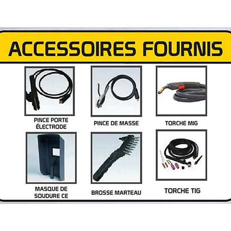 POSTE A SOUDER MIG VIP MULTI 200 - STANLEY - 460296