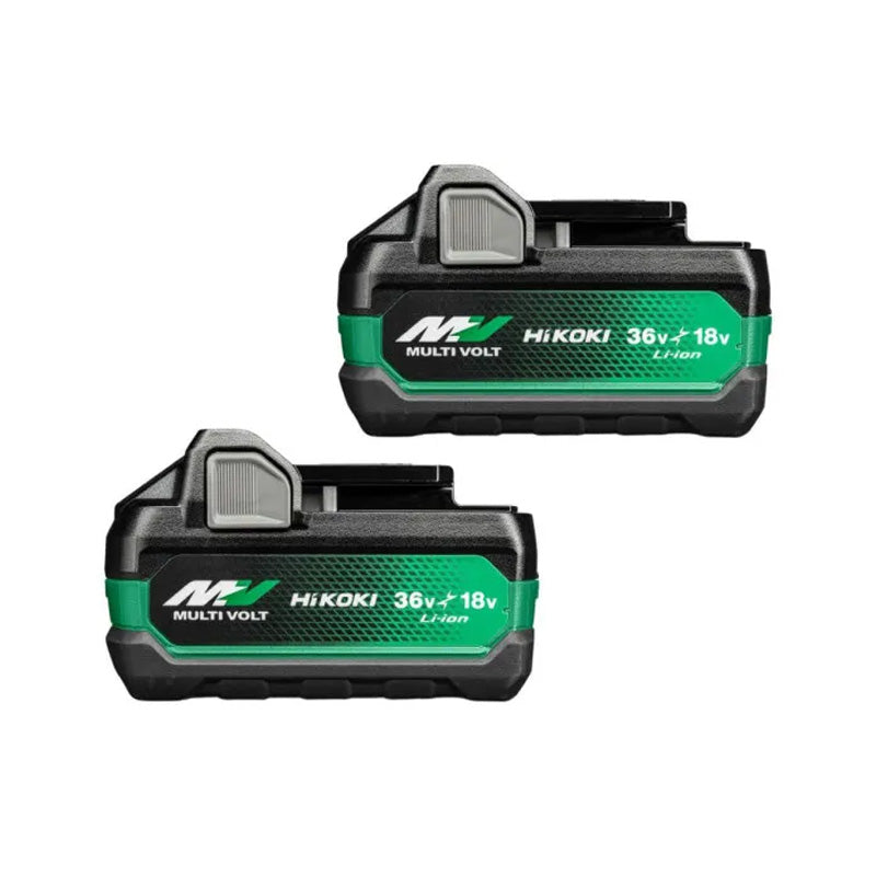 Pack 2 batteries MultiVolt HIKOKI BSL36A18X - 36V - 2.5Ah / 18V - 5Ah Li-ion 380205