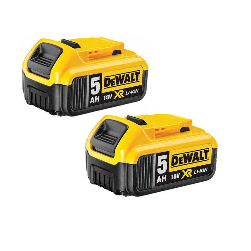 Pack 3 outils 18V DEWALT DCK355P2T-QW Brushless - Perceuse + perforateur + meuleuse + 2 batteries 5Ah Li-Ion + Coffret