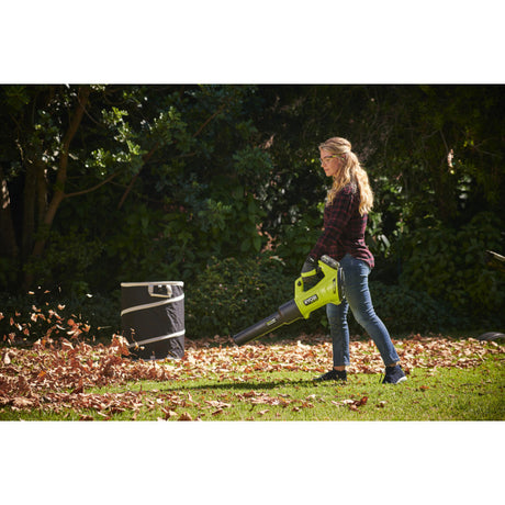 Sac pop-up pour déchets de végétaux  RYOBI RAC368 150L pliable et autoportant
