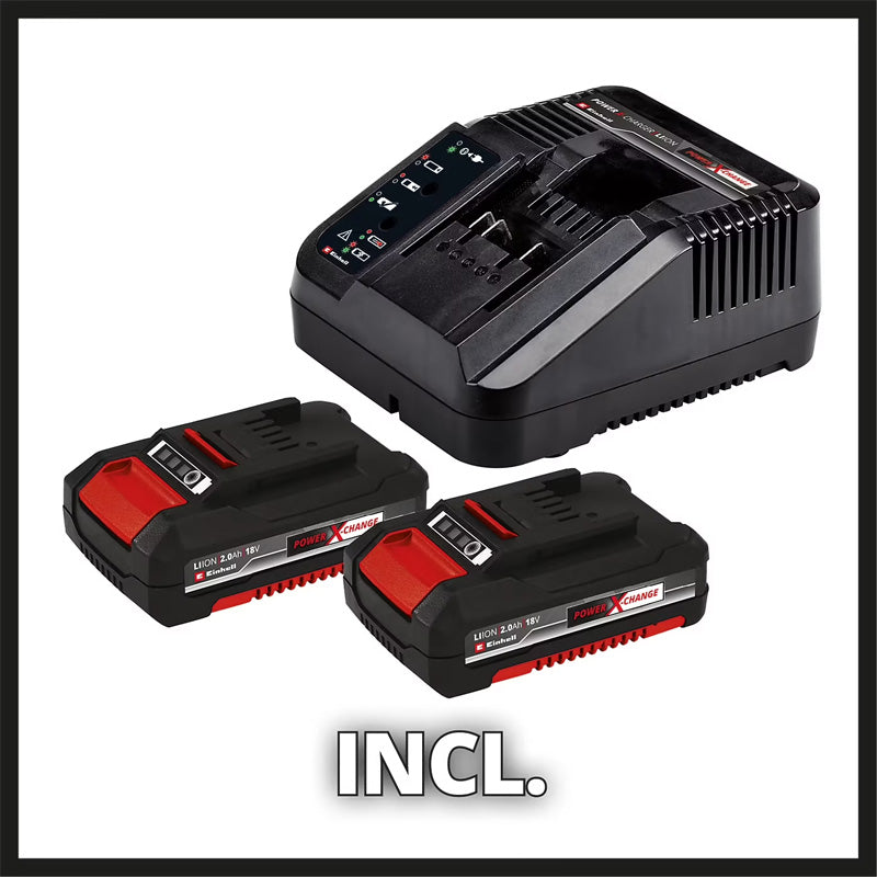 Perceuse-visseuse sans fil TE-CD Einhell 2 x 2Ah