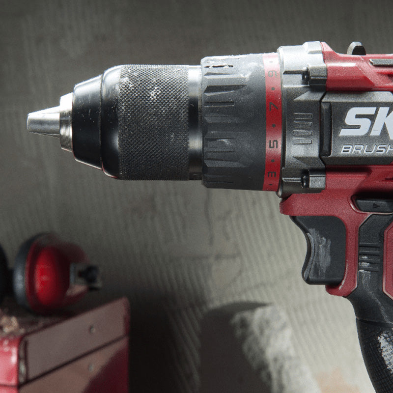 Perceuse visseuse Brushless 20V SKIL 2 x 2,Ah