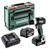 Perceuse visseuse sans fil BS 18 LT BL METABO 602325500 2 x 4Ah 18V LiPower