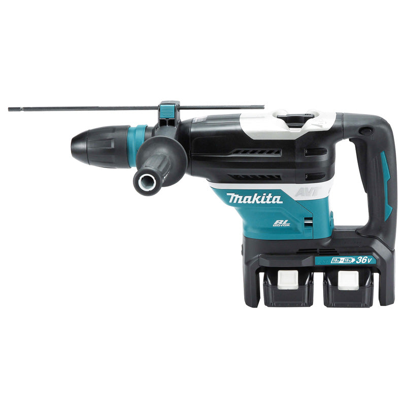 Perforateur SDS-Max LXT® MAKITA DHR400G2UN 36 V - 6 Ah - 40 mm - 8 Joules