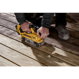 Ponceuse à bande 75 x 533 mm DEWALT DCW220P2-QW XR 18 V 5 Ah Li-Ion Brushless