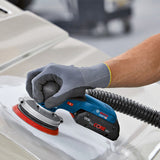 Ponceuse excentrique sans-fil BOSCH 0601372200 GEX 18V-125 dans L-boxx 136 avec disques (sans batteries, sans chargeur)