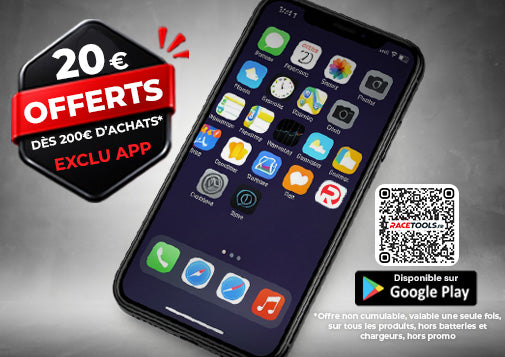 Téléchargez notre application
