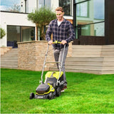 Tondeuse RY18LMX40A-240 18V ONE+™ Brushless Ø 37 cm avec 2 batteries 4Ah