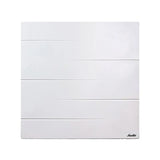 Radiateur double coeur de chauffe horizontal Malao - Blanc  - 1000W
