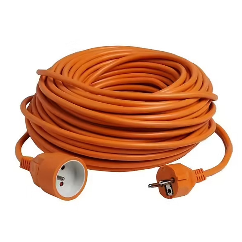 Rallonge électrique - Orange - Longueur 40m - 3x1.5mm