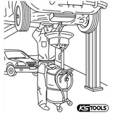 Récupérateur d'huile par gravité 65 L  - KS TOOLS - 160.0001