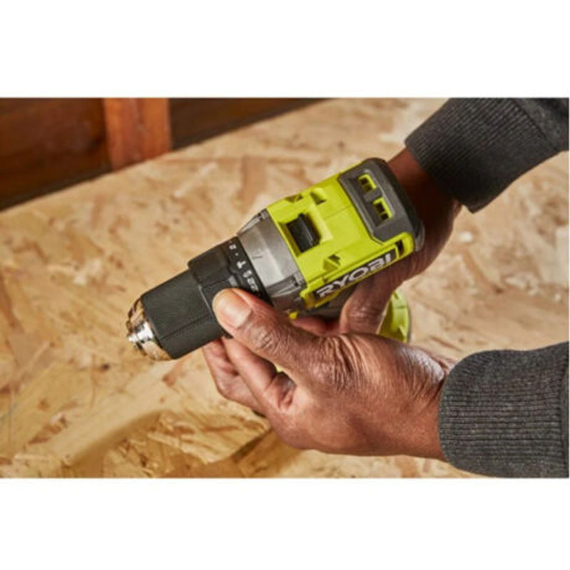 Perceuse-visseuse à percussion RYOBI RPD18BL-2C20S Brushless 18V ONE+ avec 2x2Ah et chargeur