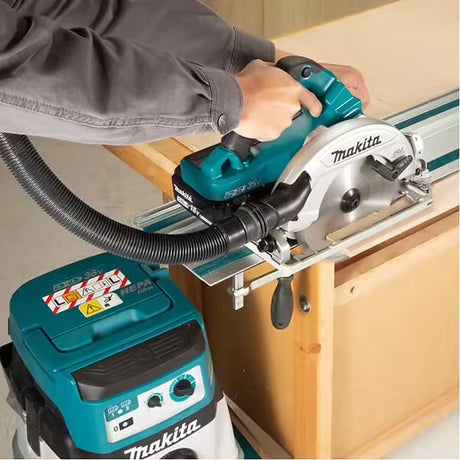 Scie circulaire Ø 190 mm 2x5Ah 18V LXT ®MAKITA DHS782PT2J en coffret et chargeur double