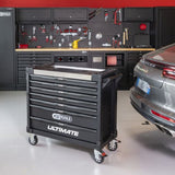 Servante ULTIMATE XL 7 tiroirs équipée de 428 outils  - KS TOOLS - 825.7427