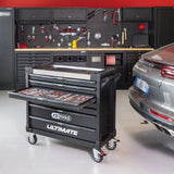 Servante ULTIMATE XL 7 tiroirs équipée de 428 outils  - KS TOOLS - 825.7427