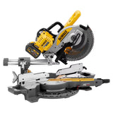 Scie à onglets radiale 250 mm DEWALT DCS727T2-QW XR FLEXVOLT 54 V 2 Ah Li-Ion Brushless