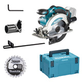 Scie circulaire LXT® MAKITA DSS610ZJ Ø 165 mm (Produit seul, avec Makpac)