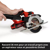 Scie circulaire  Ø150mm sans fil TE-CS 18/150 Einhell