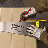 Scie égoïne jetcut coupe fine 450mm - STANLEY - 2-15-595