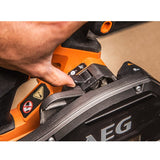 Scie plongeante AEG BKS18PBL-0 165mm 18V BRUSHLESS avec rail de guidage de 152cm (vendu sans batterie)