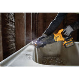 Scie sabre 54V DEWALT DCS386T1-QW Brushless avec coffret et une batterie 6,0Ah