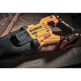 Scie sabre 54V DEWALT DCS386T1-QW Brushless avec coffret et une batterie 6,0Ah