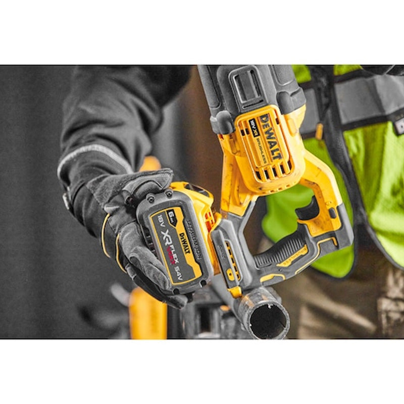 Scie sabre 54V DEWALT DCS386T1-QW Brushless avec coffret et une batterie 6,0Ah