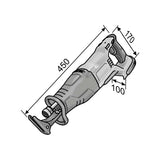 Scie sabre pendulaire FLEX RSP DW 18.0-EC C 18V