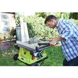 Scie sur table 1800 W avec roulettes RYOBI RTS1800EF-G