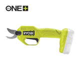 Sécateur 18V ONE+™ RYOBI RY18SCA-0 lames Bypass chromées en acier carbone japonais SK5 - capacité de coupe 25 mm (Produit seul)